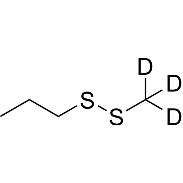 Methyl propyl disulfide-d<sub>3</sub> Chemical Structure