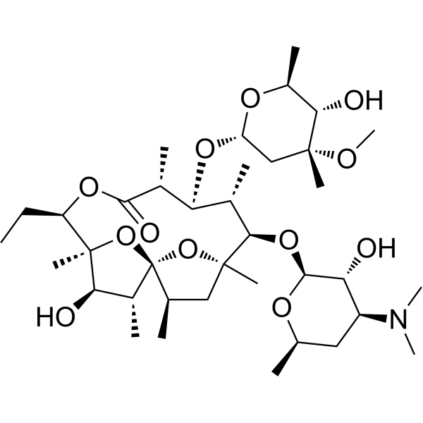 Anhydroerythromycin A Chemical Structure