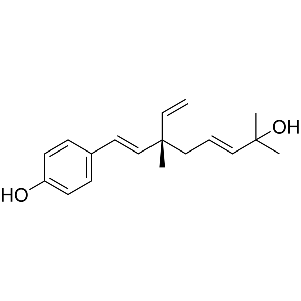 13-Hydroxyisobakuchiol Chemical Structure