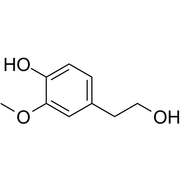 Homovanillyl alcohol Chemical Structure