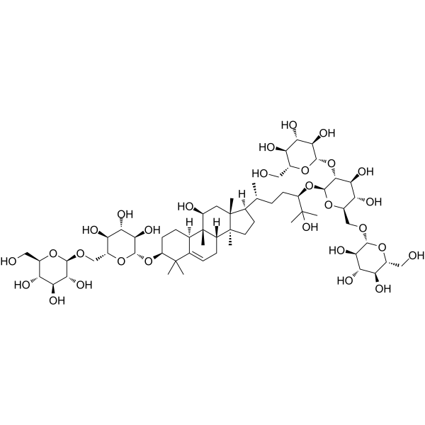 11-epi-mogroside V Chemical Structure
