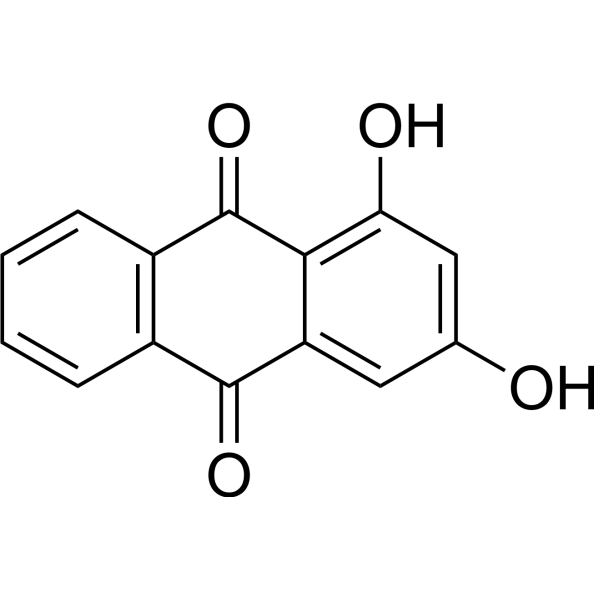 Xanthopurpurin Chemical Structure