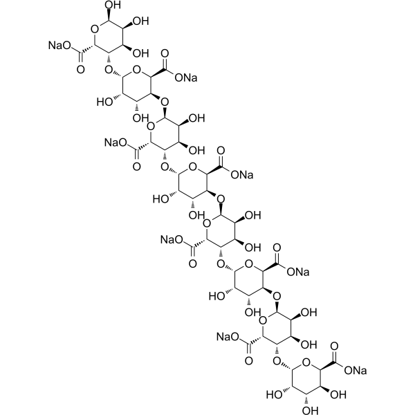 L-octaguluronic acid octasodium salt Chemical Structure