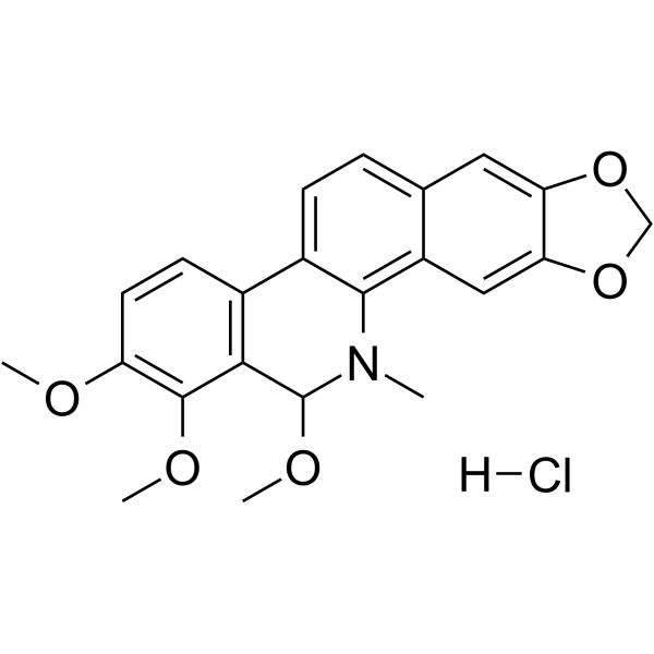 Angoline hydrochloride Chemical Structure