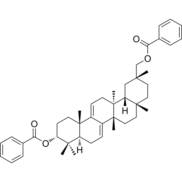 3,29-O-Dibenzoyloxykarounidiol Chemical Structure