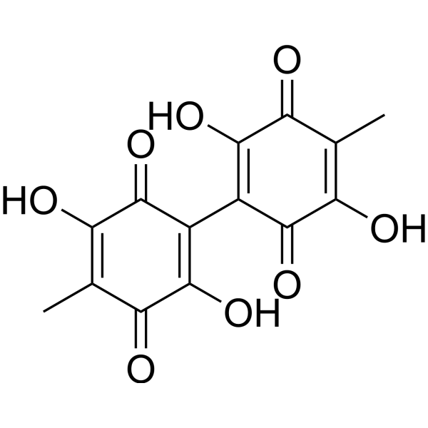Oosporein Chemical Structure