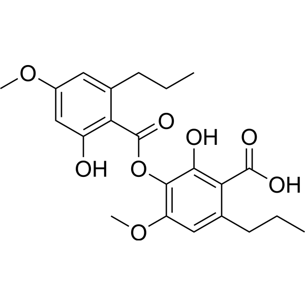 Sekikaic acid Chemical Structure