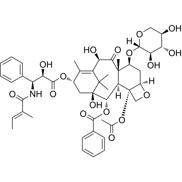 7-Xylosyl-10-Deacetyltaxol B Chemical Structure