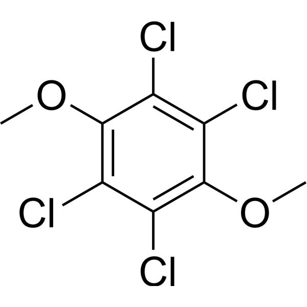 1,2,4,5-Tetrachloro-3,6-dimethoxybenzene Chemical Structure