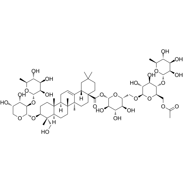 Kizuta saponin K11 Chemical Structure