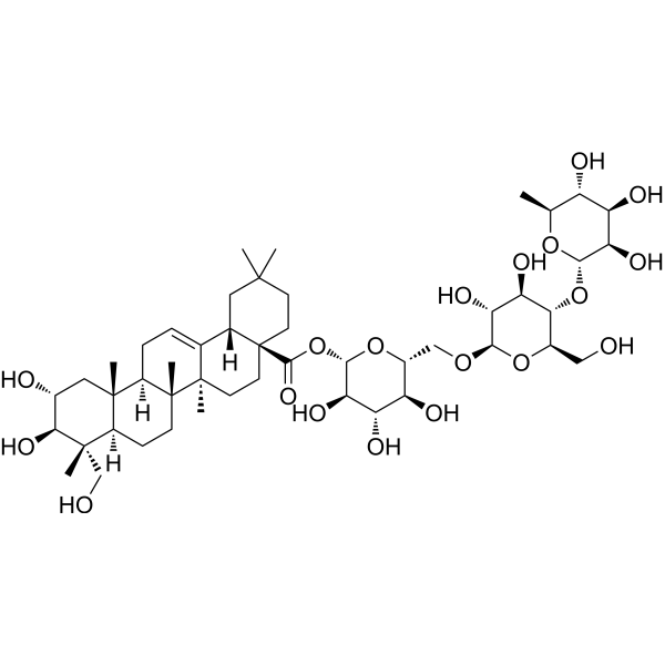 Scheffoleoside A Chemical Structure