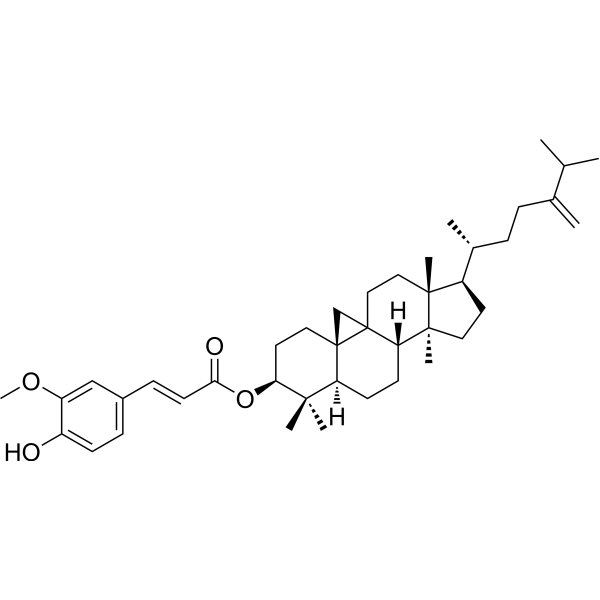 24-Methylenecycloartanyl ferulate Chemical Structure