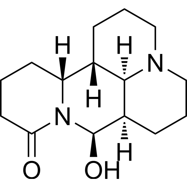 17-Hydroxyneomatrine Chemical Structure