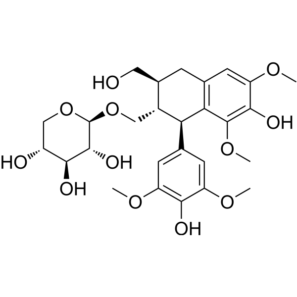 Nudiposide Chemical Structure
