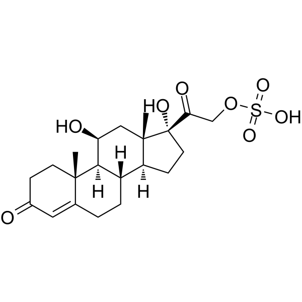 Cortisol sulfate Chemical Structure