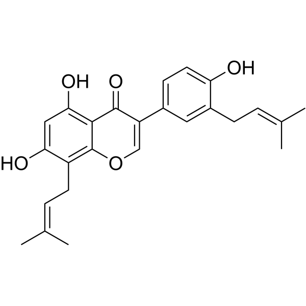 Isolupalbigenin Chemical Structure