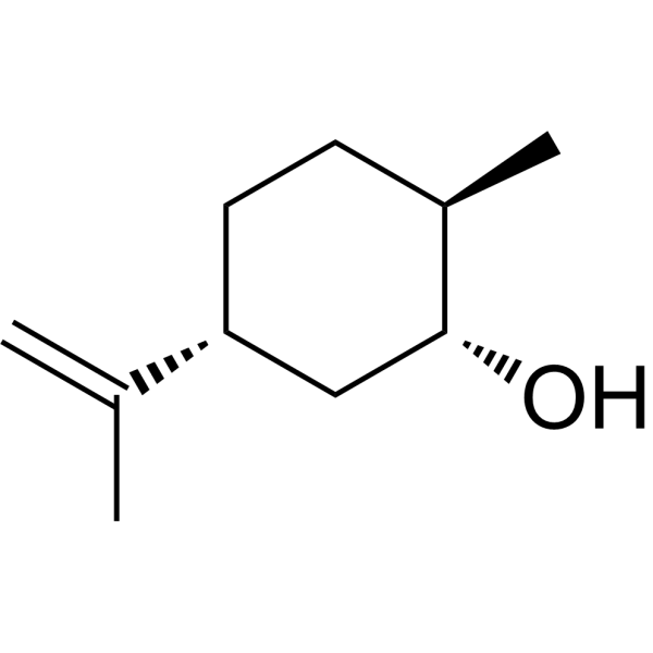 (-)-Dihydrocarveol Chemical Structure