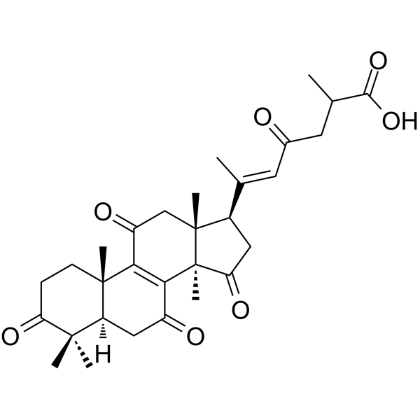 Ganoderenic acid F Chemical Structure