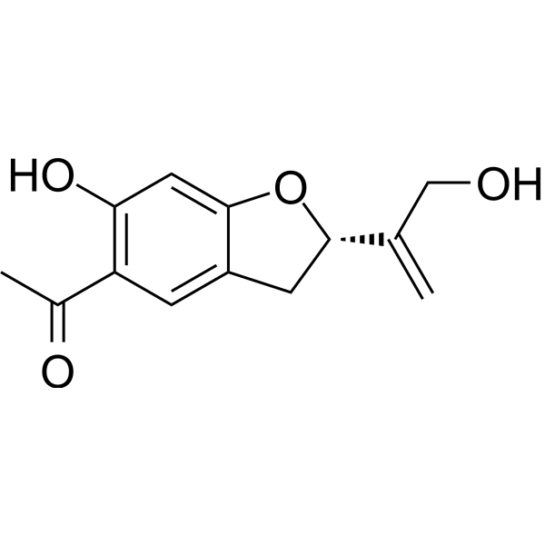 12-Hydroxy-2,3-dihydroeuparin Chemical Structure