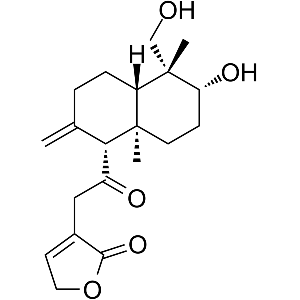14-Deoxy-11-oxoandrographolide Chemical Structure