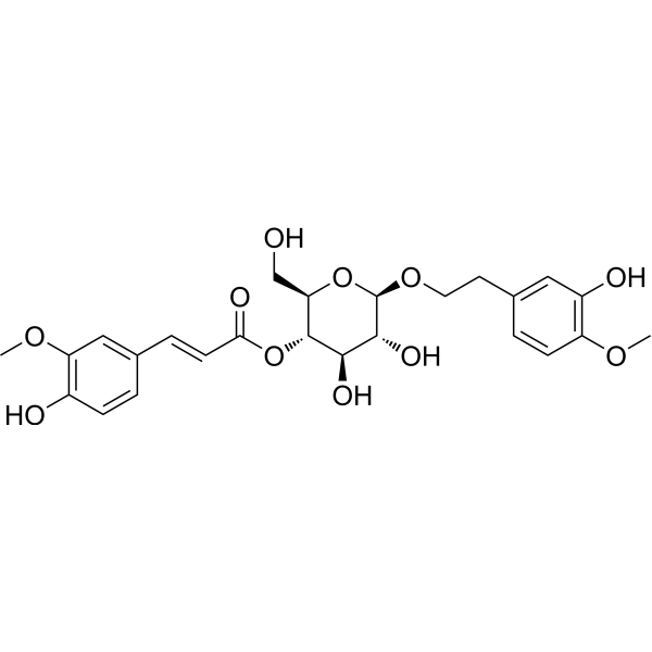 Desrhamnosylmartynoside Chemical Structure