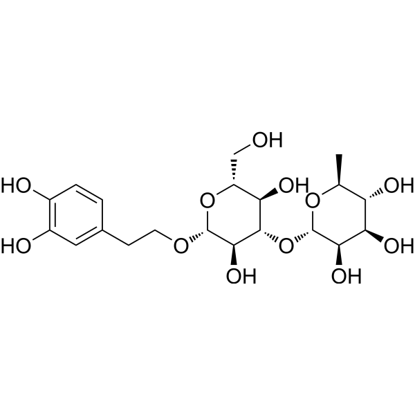 Decaffeoylacteoside Chemical Structure