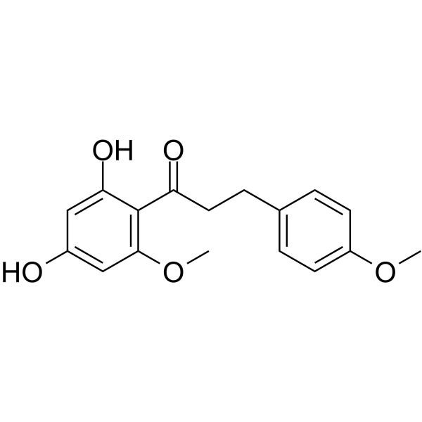 2',4'-Dihydroxy-4,6'-diMethoxydihydrochalcone Chemical Structure