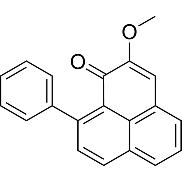 Methoxyanigorufone Chemical Structure