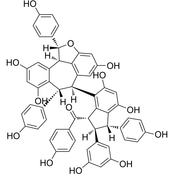 Carasinol D Chemical Structure