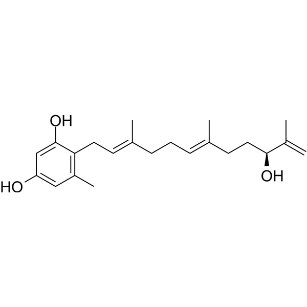 (S)-17-Hydroxy-18,20-ene-neogrifolin Chemical Structure