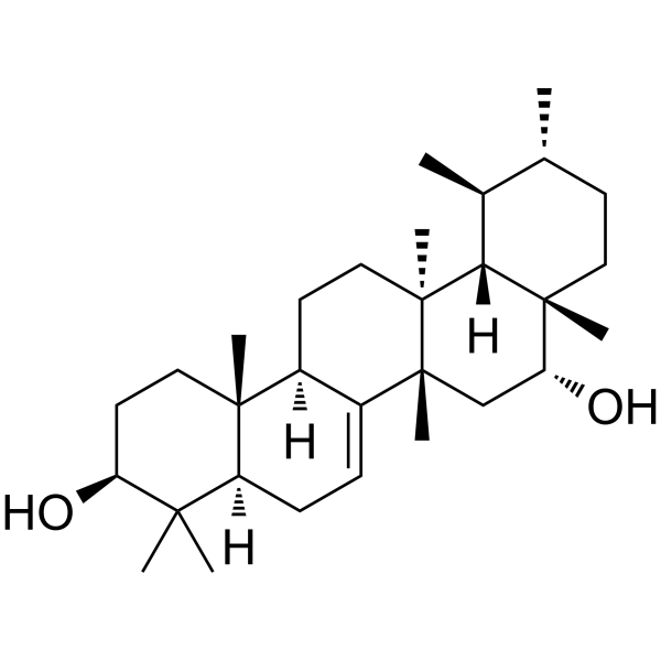 Bauer-7-ene-3β,16α-diol Chemical Structure