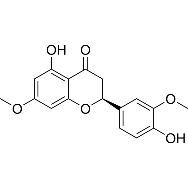 Eriodictyol 7, 3'-dimethyl ether Chemical Structure