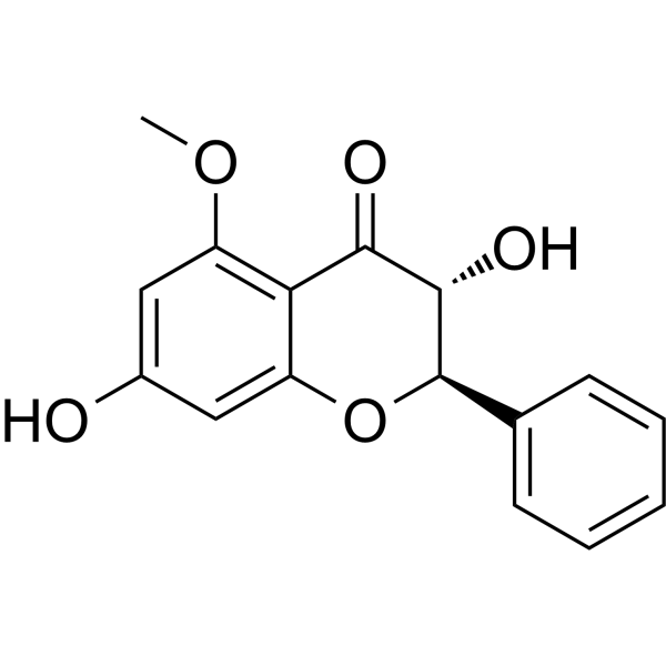 Pinobanksin 5-methyl ether Chemical Structure