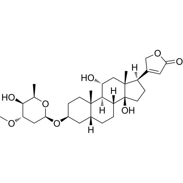 Sarmentocymarin Chemical Structure