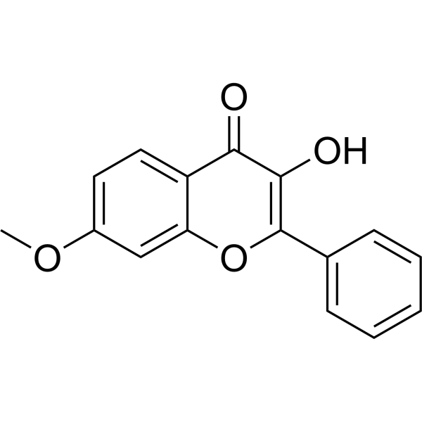 3-Hydroxy-7-methoxyflavone Chemical Structure