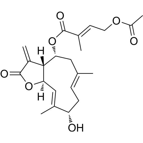 4E-Deacetylchromolaenide 4'-O-acetate Chemical Structure