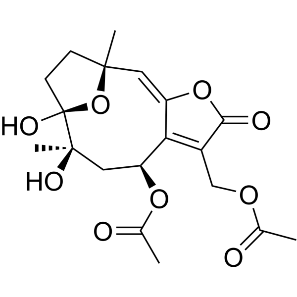 Diacetylpiptocarphol Chemical Structure
