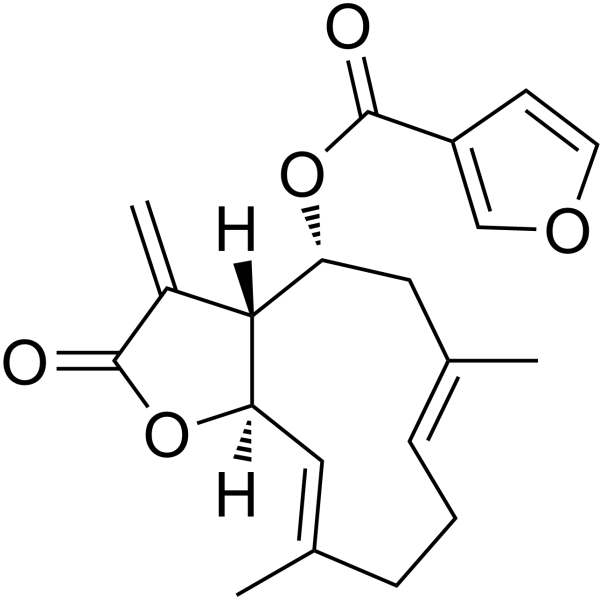 β-Furoyleupatolide Chemical Structure