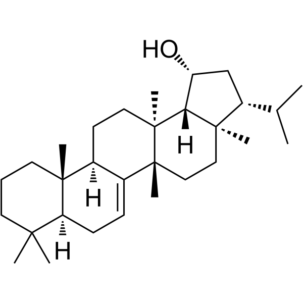 Fern-7-en-19α-ol Chemical Structure