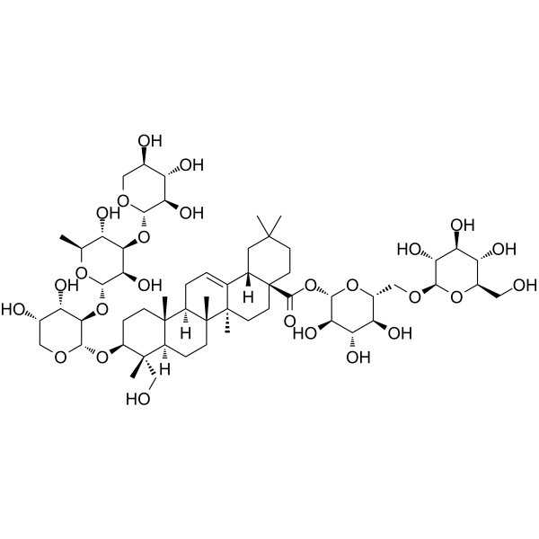 Fulvotomentoside A Chemical Structure