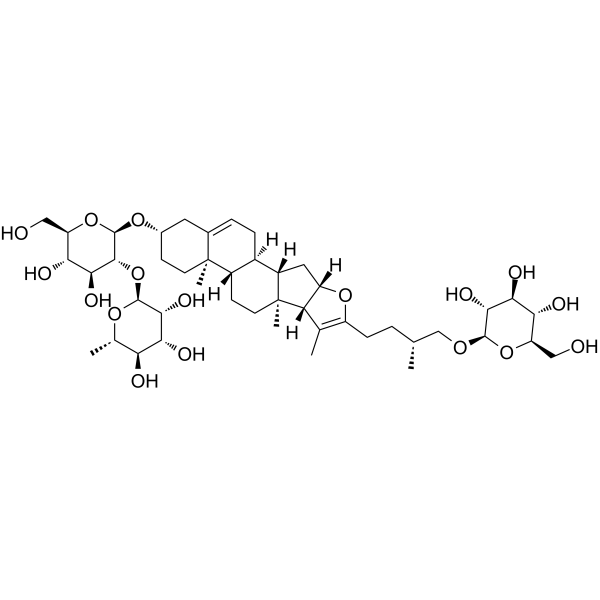 Proprotogracillin Chemical Structure