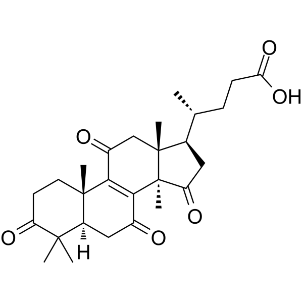Lucidenic acid F Chemical Structure