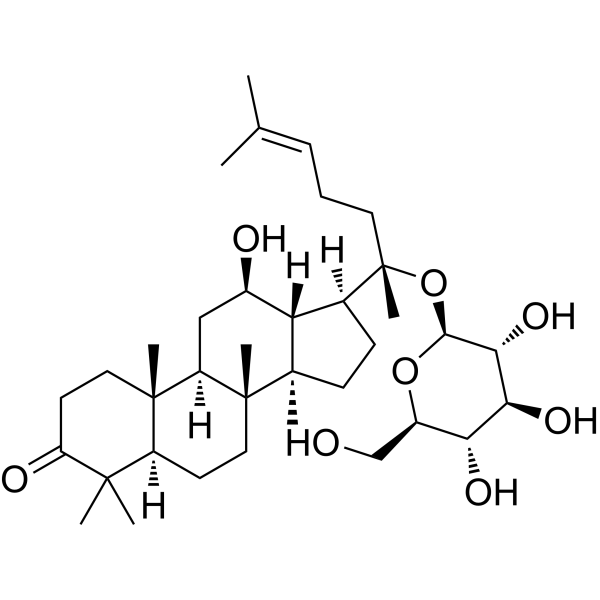 (12<em>β</em>)-20-(<em>β</em>-D-Glucopyranosyloxy)-12-hydroxydammar-24-en-3-one