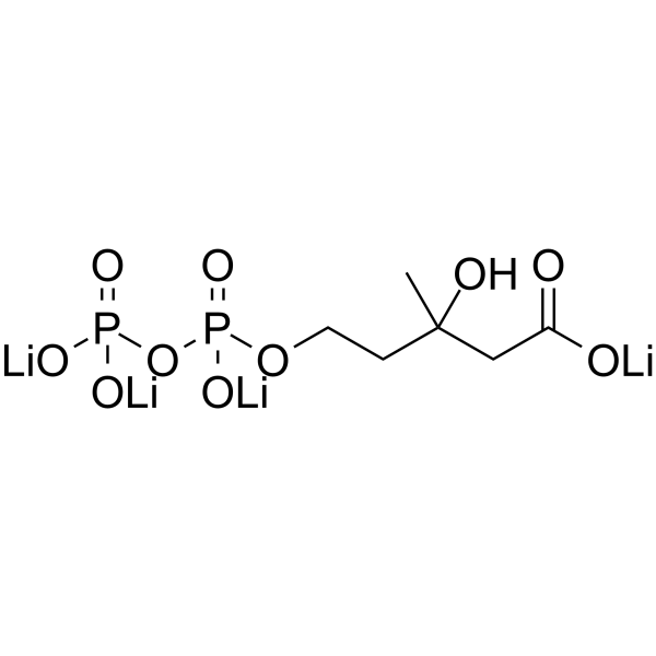 Mevalonic acid 5-pyrophosphate tetralithium