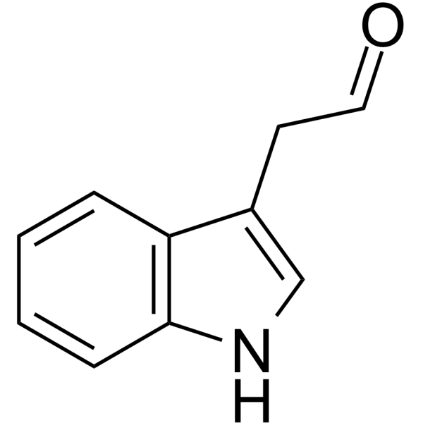 Indole-3-acetaldehyde Chemical Structure