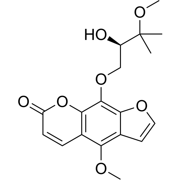 (R)-tert-OMe-byakangelicin Chemical Structure