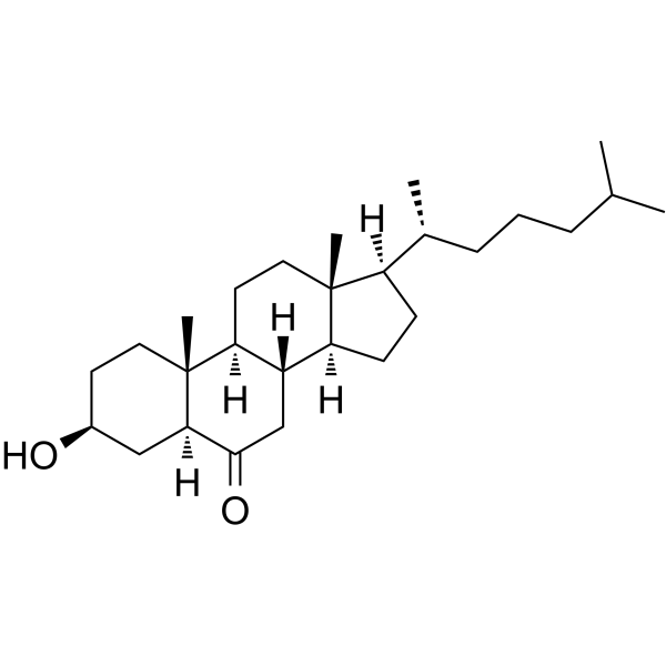 6-Ketocholestanol Chemical Structure