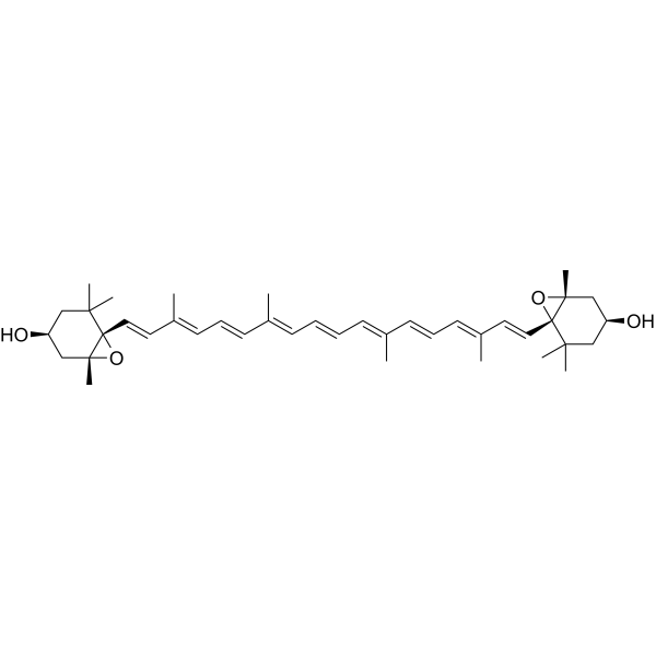 Violaxanthin Chemical Structure