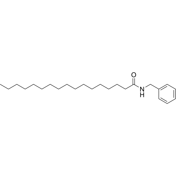 N-Benzylheptadecanamide Chemical Structure