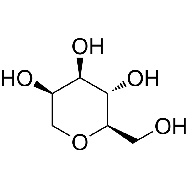 1,5-Anhydro-D-mannitol Chemical Structure